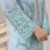 Ice blue chiffon wholesale women pakistani suits new york (2) Ice blue chiffon wholesale women pakistani suits new york