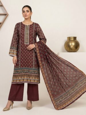 Maroon Wholesale Lawn Stitched Salwar Kameez USA Maroon Wholesale Lawn Stitched Salwar Kameez USA