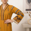 Mustard Linen 2-Piece Women Pakistani Suits Wholesale New York (3) Mustard Linen 2-Piece Women Pakistani Suits Wholesale New York