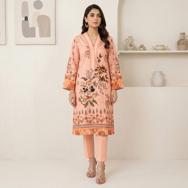 Pastel Peach 2pc wholesale women pakistani suits new york Pastel Peach 2pc wholesale women pakistani suits new york