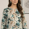 Premium Beige Teal Lawn Suits Wholesale Pakistani in USA (2) Premium Beige Teal Lawn Suits Wholesale Pakistani in USA