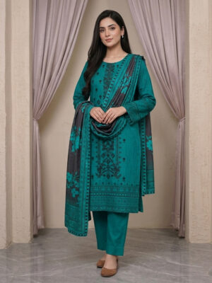 Rich Teal Wholesale Ladies 3pc Pakistani USA Rich Teal Wholesale Ladies 3pc Pakistani Suit USA