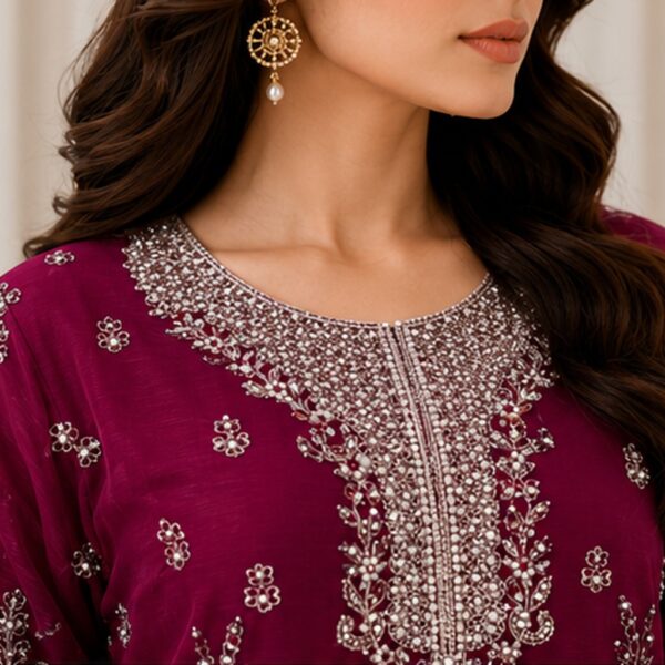 Royal Plum women pakistani suits wholesale new york Royal Plum women pakistani suits wholesale new york