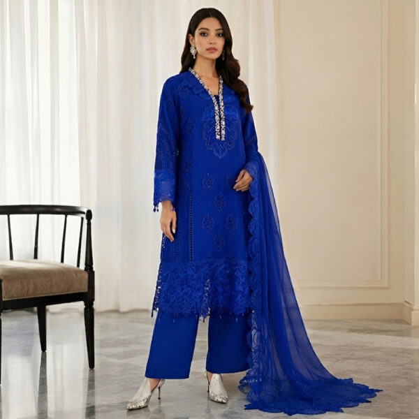 Sapphire Blue women pakistani suits wholesale new york Sapphire Blue women pakistani suits wholesale new york