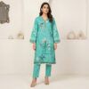 Vibrant Turquoise 2pc Khaddar Women Pakistani Suits Wholesale New York Turquoise 2pc Khaddar Women Pakistani Suits Wholesale New York