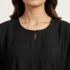 Classic Jet Black Wholesale Abaya USA (2) Classic Jet Black Wholesale Abaya USA