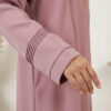 Dusty Rose Wholesale Abaya canada with Gold Tassel Canada (3) Dusty Rose Wholesale Abaya canada with Gold Tassel Canada