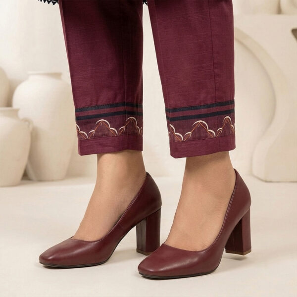 Elegant Burgundy Printed Women Pakistani Suits Wholesale New York (3) Elegant Burgundy Printed Women Pakistani Suits Wholesale New York