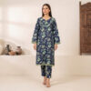 Indigo Blue Floral Printed Wholesale Women Pakistani Suits New York Indigo Blue Floral Printed Wholesale Women Pakistani Suits New York