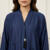 Luxury Navy Blue Wholesale Abaya with Delicate Embroidery (2) Luxury Navy Blue Wholesale Abaya with Delicate Embroidery canada