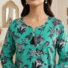 Mint Green Printed Women Pakistani Suits Wholesale New York (2) Mint Green Printed Women Pakistani Suits Wholesale New York
