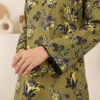 Olive Green Floral Printed Wholesale Women Pakistani Suits New York (3) Olive Green Floral Printed Wholesale Women Pakistani Suits New York