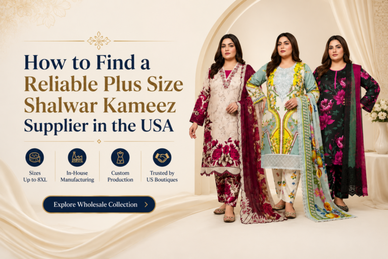 Pakistani Plus Size Clothing Manufacturer USA