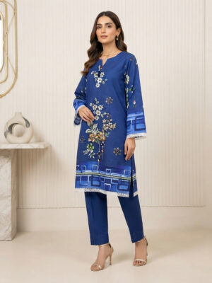 Royal Blue Printed Wholesale Women Pakistani Suit New York Royal Blue Printed Wholesale Women Pakistani Suit New York