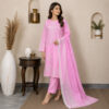 Baby pink wholesale lawn suits US (2) Baby pink wholesale lawn suits US