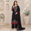 Black pakistani wholesale lawn suits (2) Black pakistani wholesale lawn suits