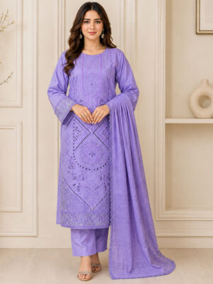 Lavender wholesale lawn suits US