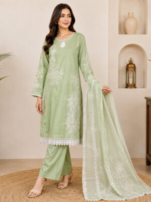Light Green wholesale lawn suits (2) Light Green wholesale lawn suits