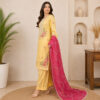 Light Yellow pakistani wholesale lawn suits (2) Light Yellow Pakistani Wholesale Lawn Suits