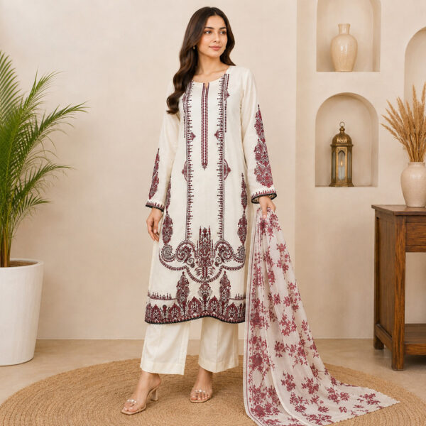 Off-White wholesale lawn suits (2) Off-White wholesale lawn suits