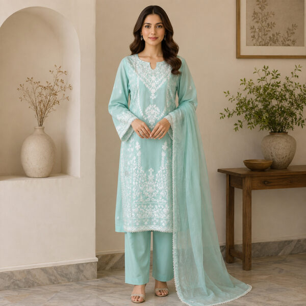 Sky Blue wholesale lawn suits US Sky Blue wholesale lawn suits US