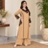 Beige pakistani dhanak suit usa Beige pakistani dhanak suit usa