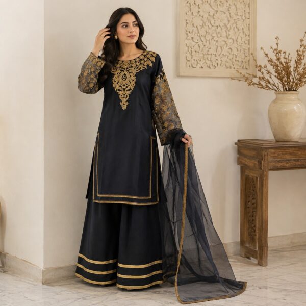 Black chiffon suit wholesale usa Black Chiffon Suit Wholesale US