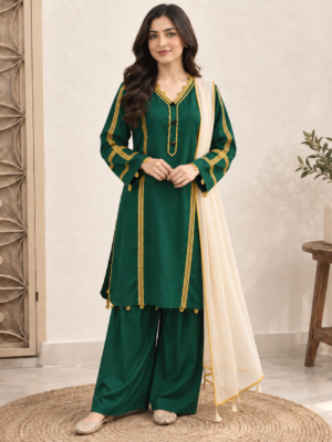 Dark Green wholesale pakistani linen suit Dark Green wholesale pakistani linen suit