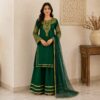 Green pakistani chiffon suits usa (2) Green pakistani chiffon suits usa