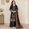Jet Black Pakistani Linen Suit Wholesale Jet Black Pakistani Linen Suit Wholesale