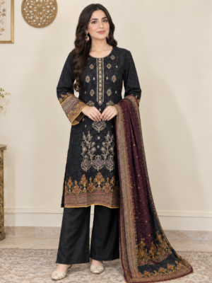 Jet Black Pakistani Linen Suit Wholesale Jet Black Pakistani Linen Suit Wholesale