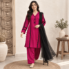 Magenta Wholesale Pakistani Linen Suit Magenta Wholesale Pakistani Linen Suit