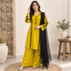 Mustard Pakistani Linen Suit USA Mustard Pakistani Linen Suit USA