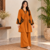 Mustard dhanak suit Pakistani usa wholesale (2) Mustard dhanak suit Pakistani usa wholesale