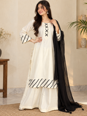 Off-White 3 Piece Dhanak Suit USA Off-White 3 Piece Dhanak Suit USA