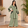 Saga Green pakistani dhanak suits usa (2) Saga Green pakistani dhanak suits usa