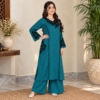 Teal Wholesale Pakistani Dhanak Suit Teal Wholesale Pakistani Dhanak Suit
