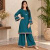 Teal pakistani dhanak suit usa Teal pakistani dhanak suit usa