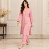 Baby Pink Pakistani Dhanak Suit (2) Baby Pink Pakistani Dhanak Suit
