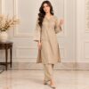 Begie Pakistani Dhanak Suit Begie Pakistani Dhanak Suit