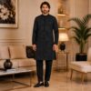 Black Kurta Pajama For Wedding Guest Black Kurta Pajama For Wedding Guest