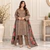 Brown Wholesale Pakistani Lawn Suit Brown Wholesale Pakistani Lawn Suit