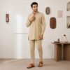 Champagne Kurta Pajama For Wedding Guest Champagne Kurta Pajama For Wedding Guest