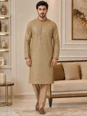 Champagne Wholesale Kurta Pajama For Wedding Champagne Wholesale Kurta Pajama For Wedding