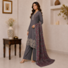 Charcoal Grey pakistani dhanak suit usa (2) Charcoal Grey Pakistani Dhanak Suit USA