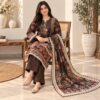 Chocolate Brown Pakistani Lawn Suit (2) Chocolate Brown Pakistani Lawn Suit