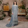 Cool Grey Wholesale Chiffon Suit USA Cool Grey Wholesale Chiffon Suit USA