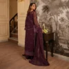 Dark Sienna Pakistani Chiffon Suit USA Dark Sienna Pakistani Chiffon Suit USA