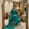 Emerald Green Pakistani Chiffon Suit USA Emerald Green Pakistani Chiffon Suit USA