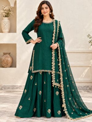 Green Wholesale Pakistani Party Wear Green Wholesale Pakistani Party Wear